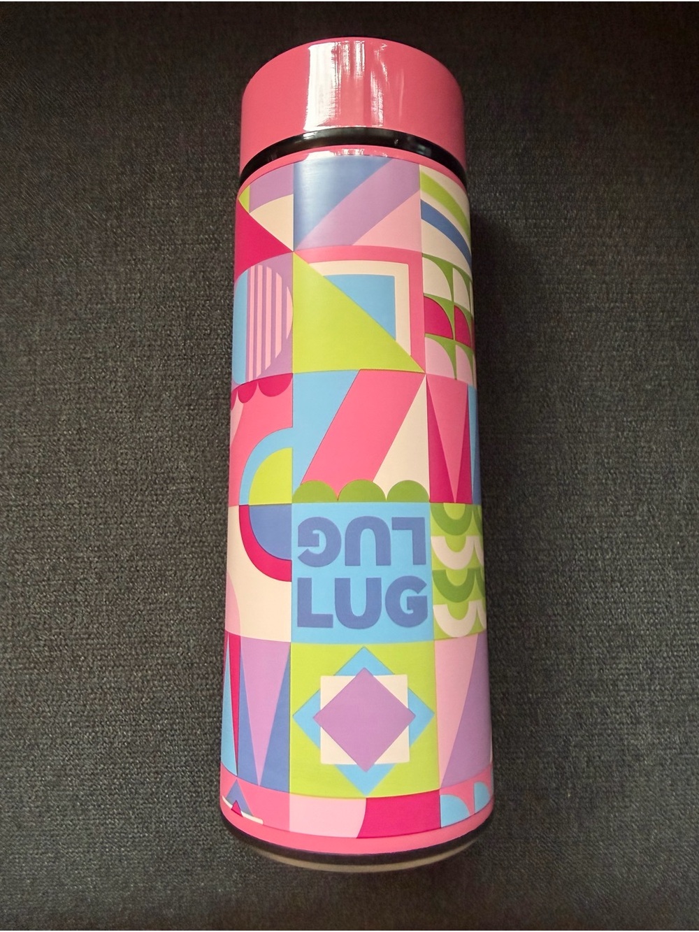 Lug Chuggie 12-ounce Insulated Water Bottle Tumbler Small World Disney inspired